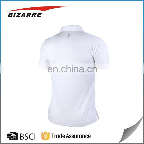 Compressed Blank Bamboo Blue Polo Shirt Custom Logo photo-6