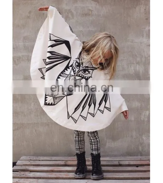 2018 Professional Owl Pattern Clothing Worsted Child Kid Clothing Fabric