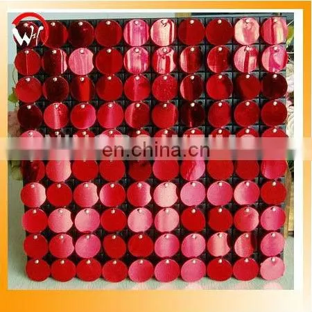 Shiny Bling Bling Amazing Sequin Glitter Wall Interior Wall Panels photo-4