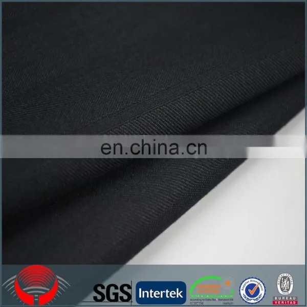 YG26-0013 Shaoxing Black Elegant Mesh Fabric for T/R Suiting photo-4