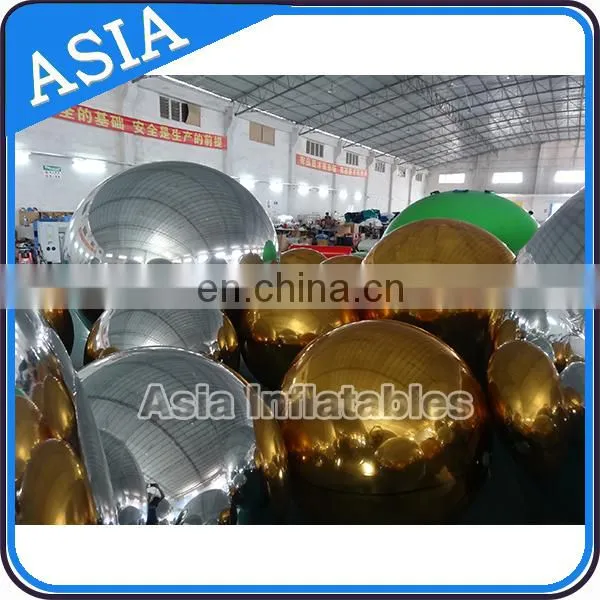 Decoration PVC Material Inflatable Mirror Balloon Wholesale / Colorful Mirror Display for Outside Building Decoration photo-2