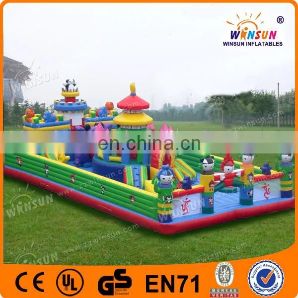 2017 Latest Inflatable Amusement Park,inflatable Indoor Playground,inflatable Fun City photo-2
