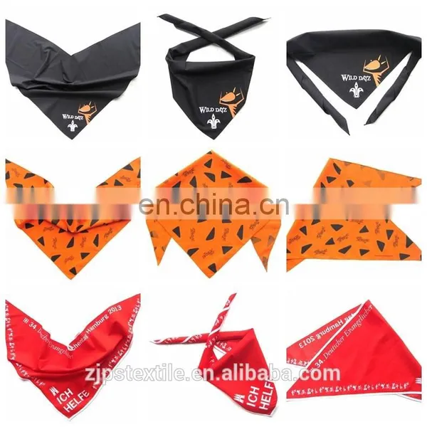Triangle Cotton Printing bandana/active screen printing bandana