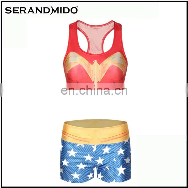 New Women Printed Leggings Work Out Sports Tracksuits for Women