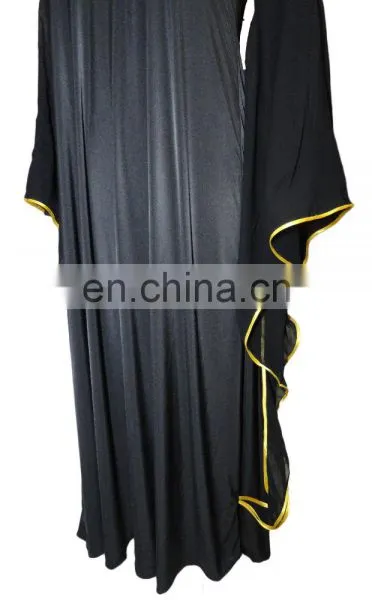 Plain Lycra Stretchable Burqa Abaya / Saudi Arabia Abaya 2017 (dubai Abaya 2017) photo-4