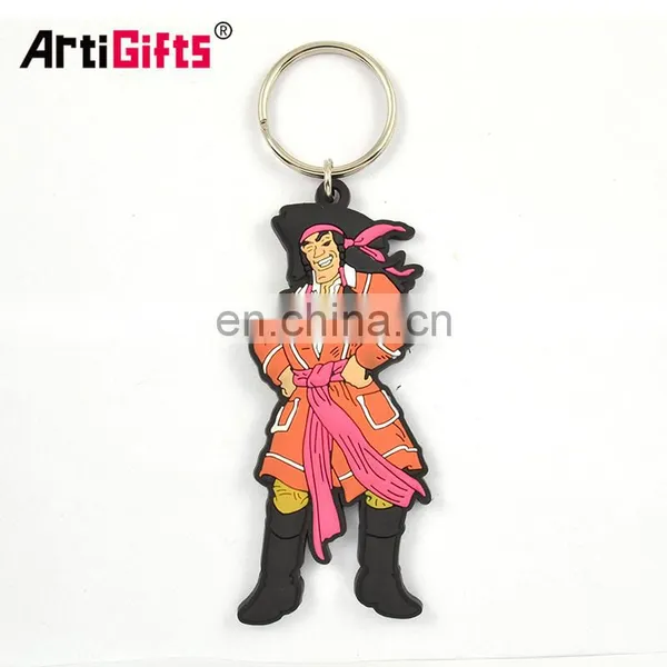 2d Custom Shaped Pvc Soft Rubber Keychains photo-5