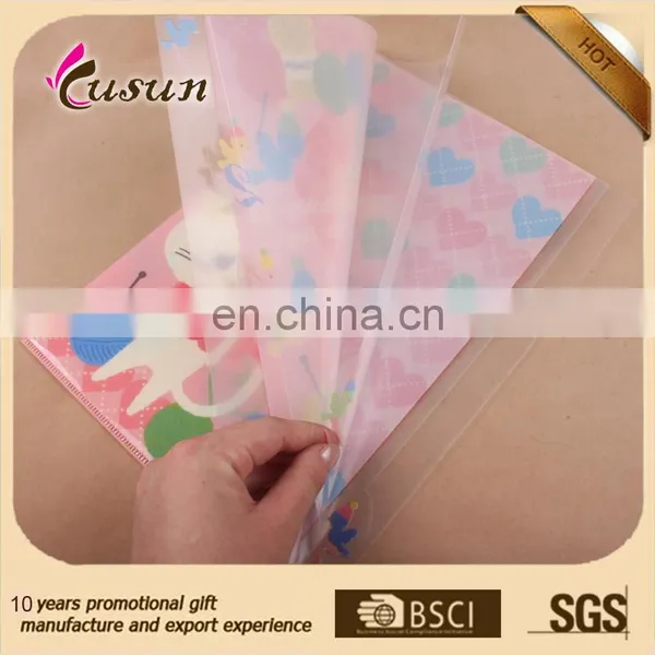 China Supplier Promotions PP Printing A4 Plastic Folder/plastic Clear File Folder/folder photo-5