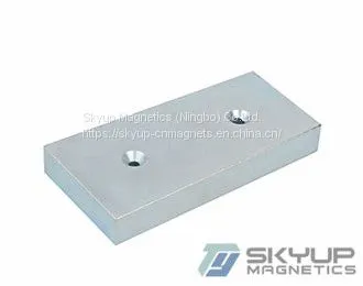 NdFeB Magnets With Block Used in Automobile Produced by Professional Manufacturer Magnetsics photo-2
