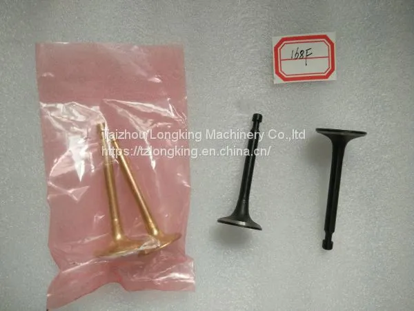 168F 2kw Generator Engine Parts, Engine Intake&exhaust Valve Engine Valve Engine Inlet Valve