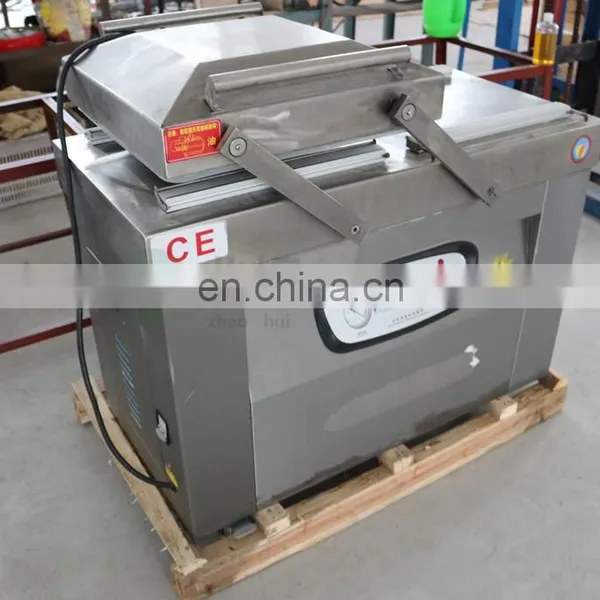 Low Price Double Chamber Vacuum Packing Machine Vegetable Vacuum Sealer Meat Vacuum Packer photo-4