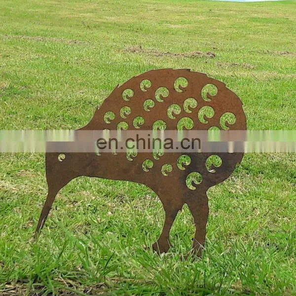 Corten Steel Birds Sculpture photo-6