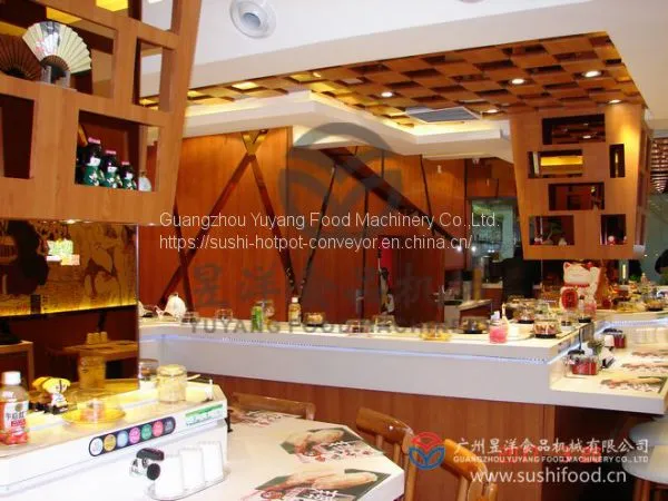 Sushi Restaurant Conveyor Belt Factory : Michaeldeng@gdyuyang.com photo-5