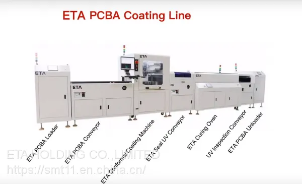 High Qualtity PCBA Conformal Coating Conveyor Full Selective Coating Line Machines