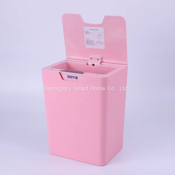 Smart Trash Can Waste Bin Dustbin X2 16L Touch Flip, Knee Induction Flip