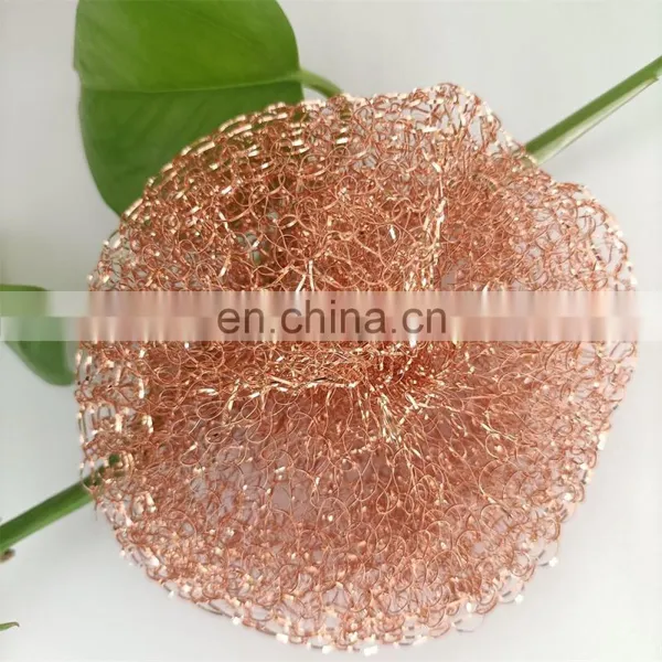 Copper Scourer 15g Brass Coated Sponge Scourer by Scourer Making Machine photo-2