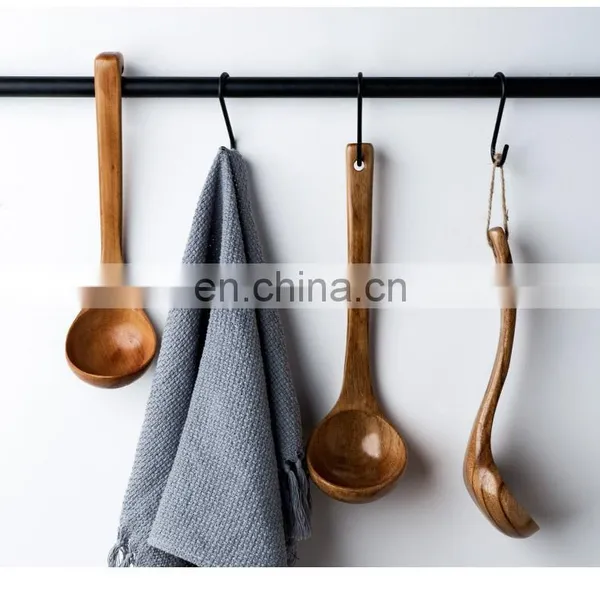 Modern Cooking Spoon Kitchen Accessories New Arrival Restaurant Wood Home Utensil photo-2