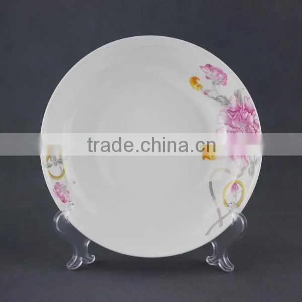 Wholesale Bone China Dinner Plates, Fine New Bone China Plate, Ceramic Soup Plate photo-2