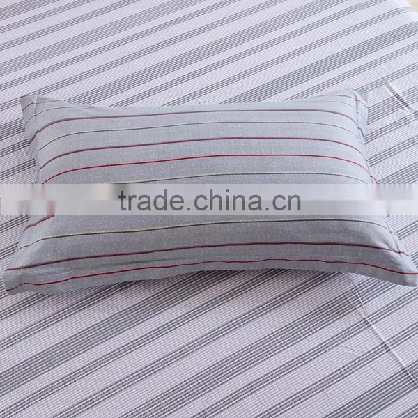 Elegant Cotton Stripe Printed Duvet Cover China Modern Bed Unique Comforter Sets photo-5