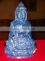 Handcarved Lapis Buddha