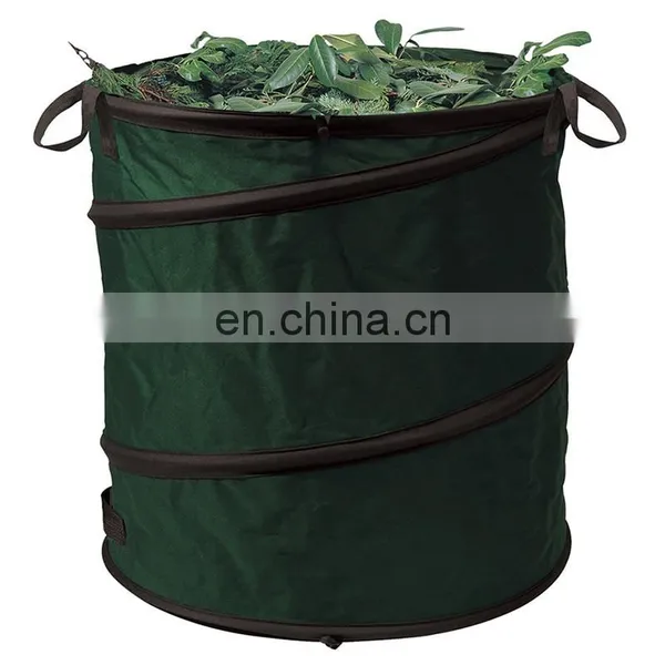 Pop up Leaves Grass Clippings Folding Refuse 100 Liters Garden Bin Sack Yard Waste Bag