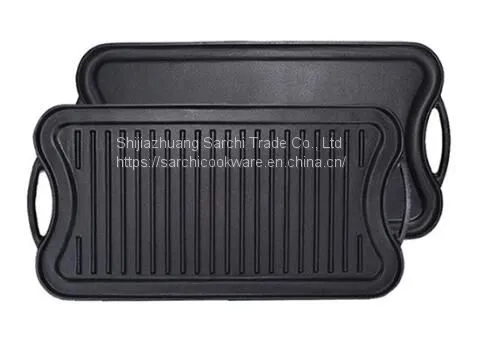 Cast Iron Rectangular Griddle