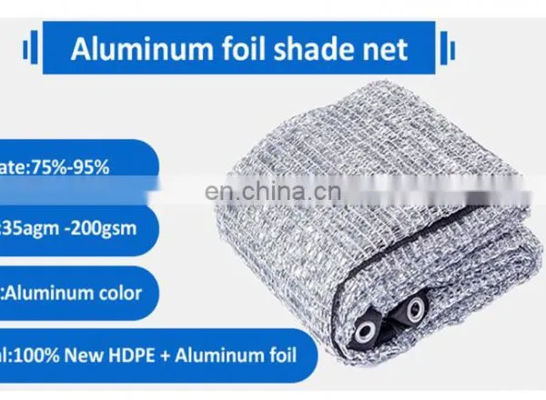 Aluminum Shade Cloth Agriculture Sun Shade Net photo-3