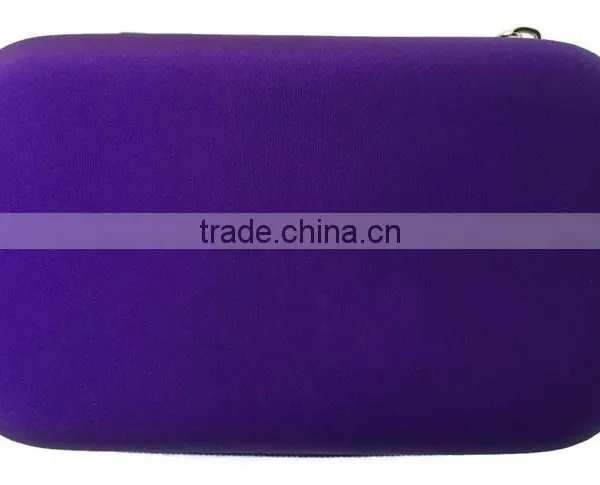 8 Bottles Purple Neoprene Essential Oil Key Chain Carry Case,popular Design Small Essential Oil Carrying Bag for 8 Bottles photo-2