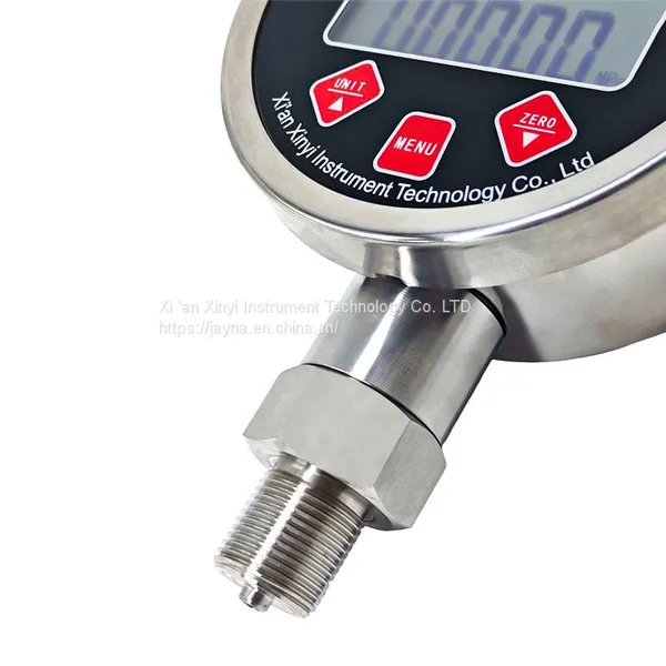 Gas Digital Water Pressure Gauge Smart Pressure Gauge Precision Precision LCD With Backlight photo-2