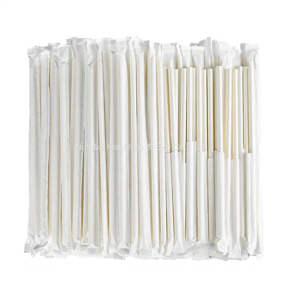 6mm Disposable Flexible Bendable Independent Drinking Straw U-Shaped Bendable(5000/ Ctn) photo-2