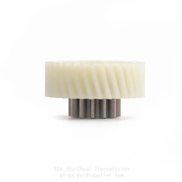 Plastic-metal Dual Mesh Double-layer Gear