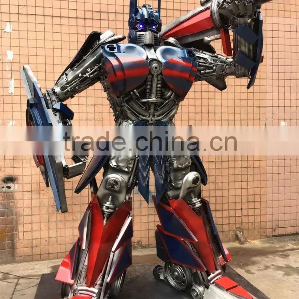 3 Meters High Optimus Prime Made in China Modern Art Sculpture photo-3