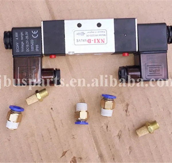 Wholesale Price 4V220-08 Bus Door Pump Solenoid Valve Replacement Spare Parts for Higer Bus photo-3