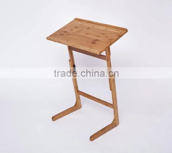 100%bamboo Adjustable Laptop Computer Table photo-2