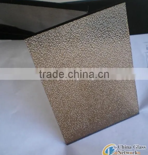 Frosted Glass Pattern / Colored Pattern Glass/ Figure Glass Pattern Glass photo-2