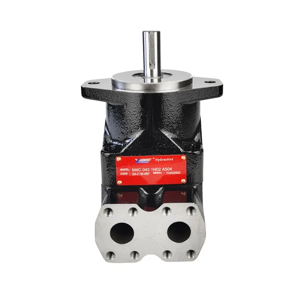 Parker Denison Type Hydraulic Vane Motor M4C 024/027/031/043/055/067/075 1N02 A504 High Pressure High Speed Hydraulic Motor
