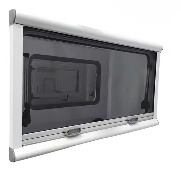 MAYGOOD Factory Supply MG20RW ECE Certificated Flat Radius Corner RV Caravan Trailer Acrylic Glass Window photo-5