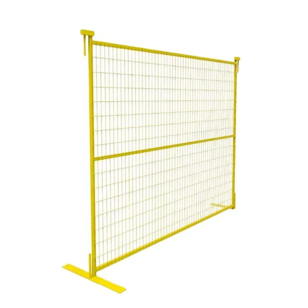 Wholesale Security High Quality Galvanized & Powder Coated Canada Temporary Fence photo-4