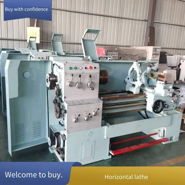 Shandong Jiucheng C6140 General Lathe, Small Hard Rail General Lathe, Horizontal Large Aperture for Metal Cutting photo-5
