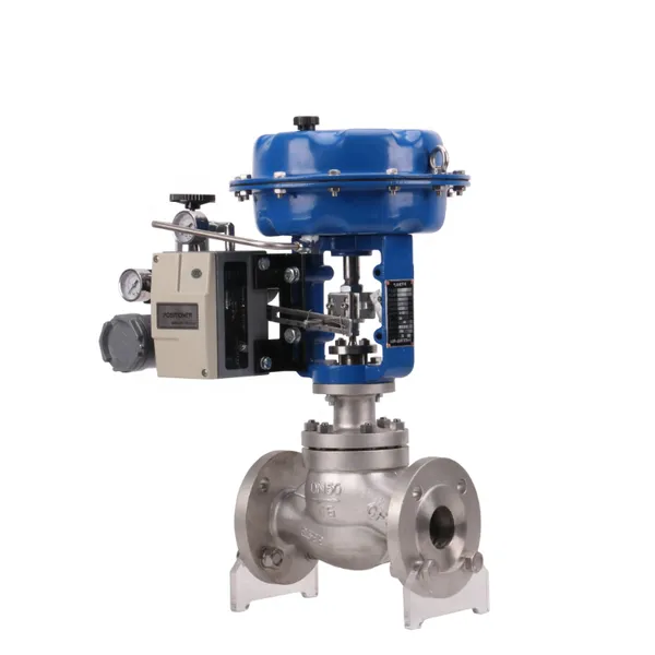 Pneumatic Globe Valve PN16 PN25 PN40 Stainless Steel CF8/CF8M Pneumatic Actuator Control Stop Globe Valve photo-2