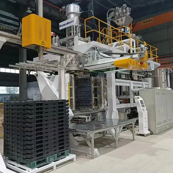 Blow Moulding Machine for Producing Nine-Legged Blow-Moulded Pallets photo-4