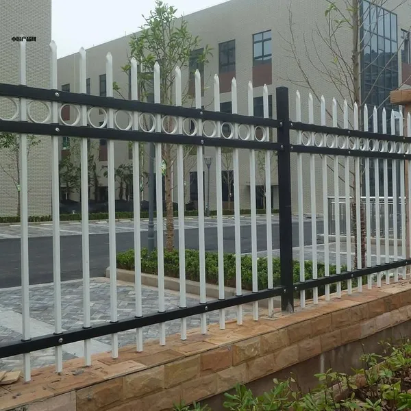 Black Aluminum Wrought Iron Picket Fence - Galvanized Steel Garden Fencing photo-4