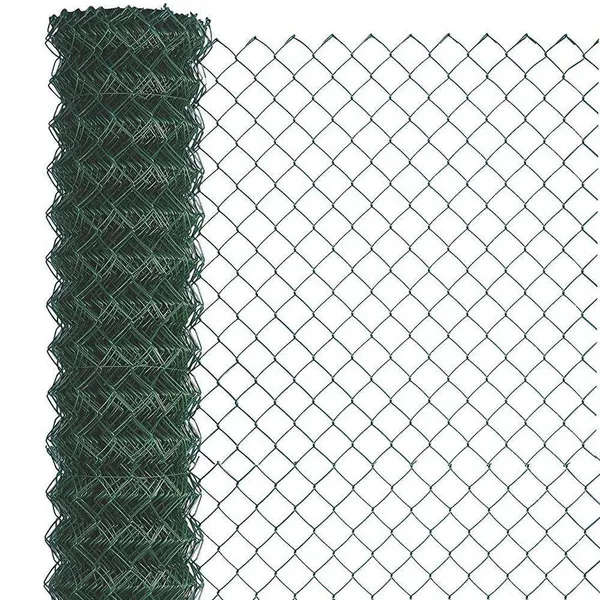 6-foot Galvanized PVC-coated Chain Link Fence Made in the Philippines, Suitable for Stadiums, Soccer Fields, and Sports Field Fencing. photo-4