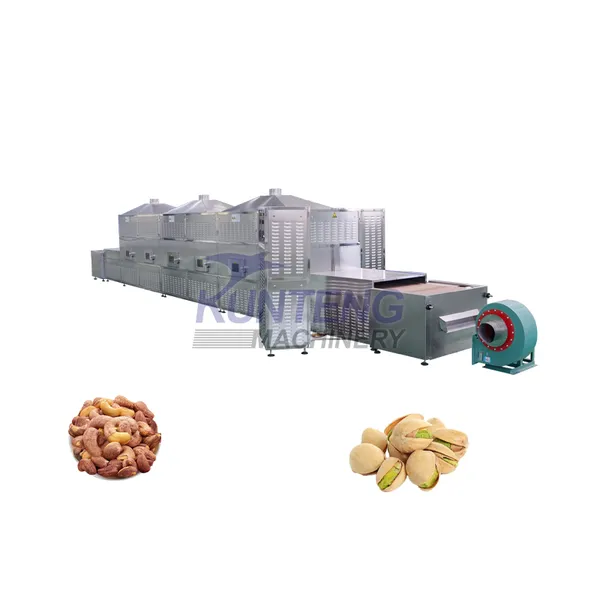 Microwave Dryer Machine Equipment Industrial Pistachios Walnuts Peanut Microwave Oven