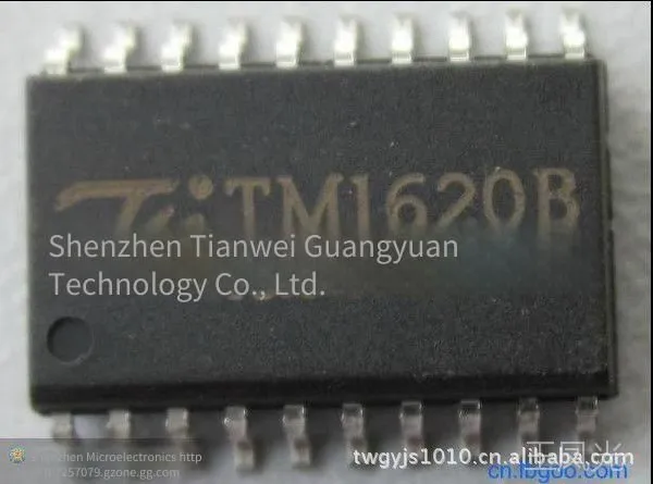Small Household Appliance Panel Display Driver ic Tm1620b