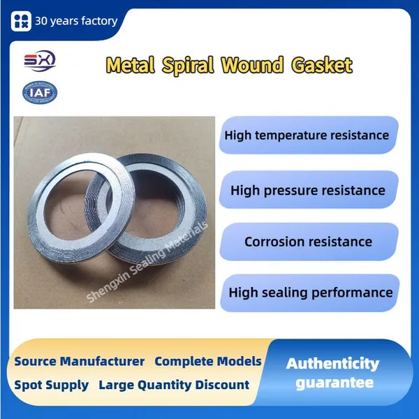 High Strength Spiral Gasket Strict Testing for Oil Field Equipment photo-2