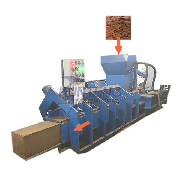 Block Making Machine Cocopeat Brick Forming Machinery EPC