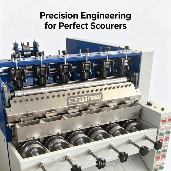 Stainless Steel Spiral Scourer Making Machine photo-3