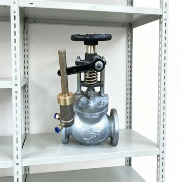JIS F7399 WCB Material Straight Pneumatic Quick Closing Valve, 10 Bar Operating Pressure photo-5