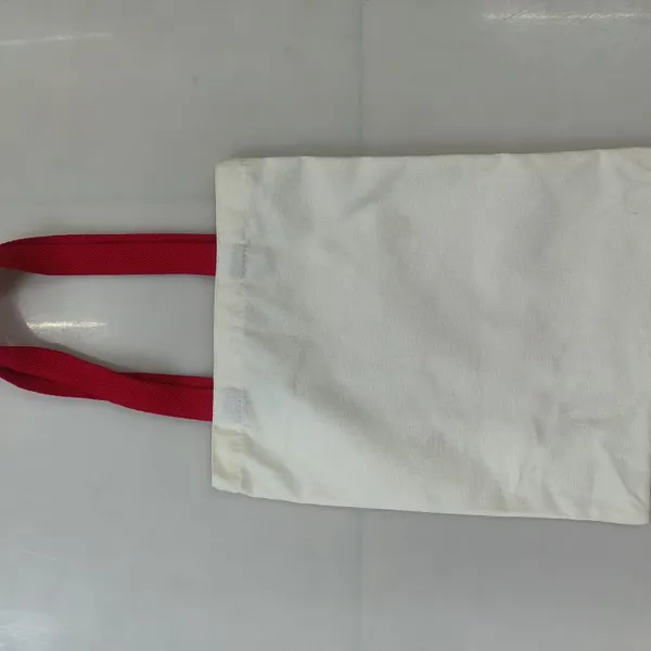 Heat Transfer Printed Logo Cotton Tote Eco Bag photo-2