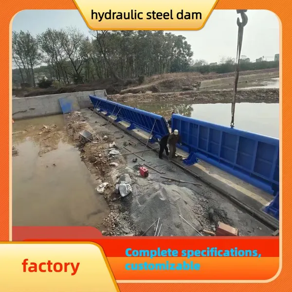 Multi-Angle Rotation Hydraulic Steel Dam For River Water Blocking photo-4